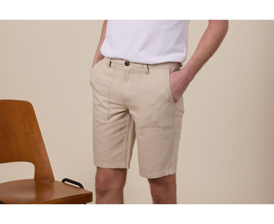 Bermuda homme Ficelle - BELVIN