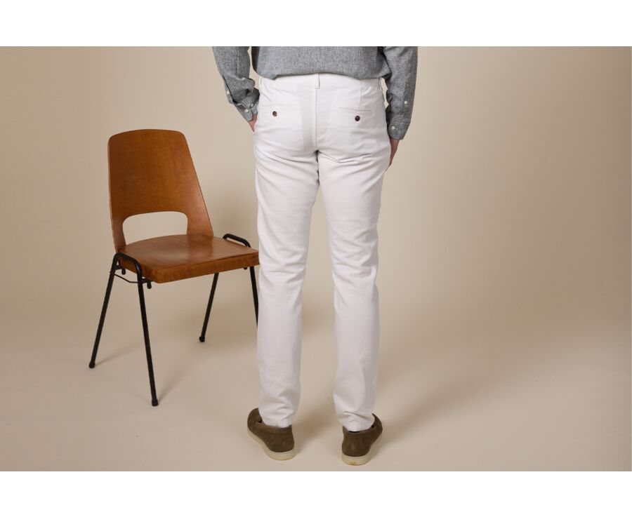 Pantalon chino pour  homme Ecru - KASEY