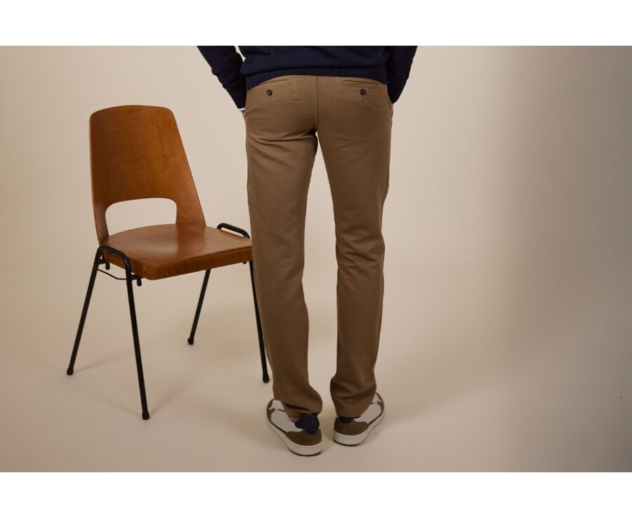 Pantalon chino pour homme Camel - KASEY
