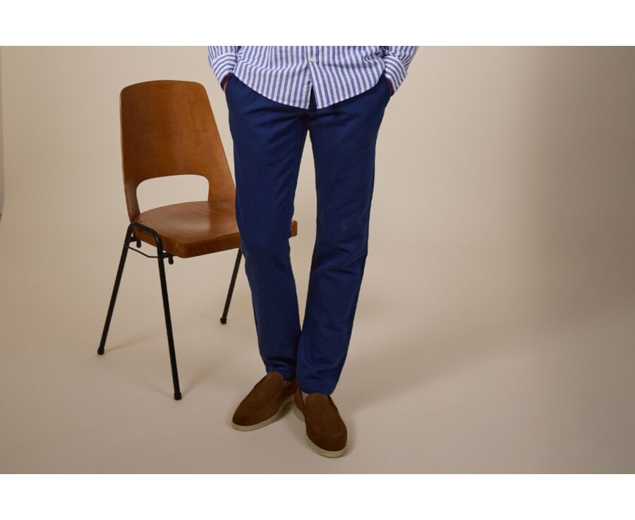 Pantalon chino homme Indigo - KASEY