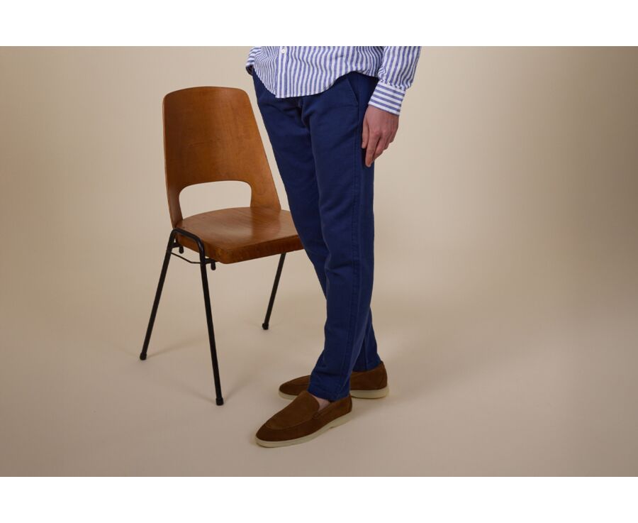 Pantalon chino homme Indigo - KASEY