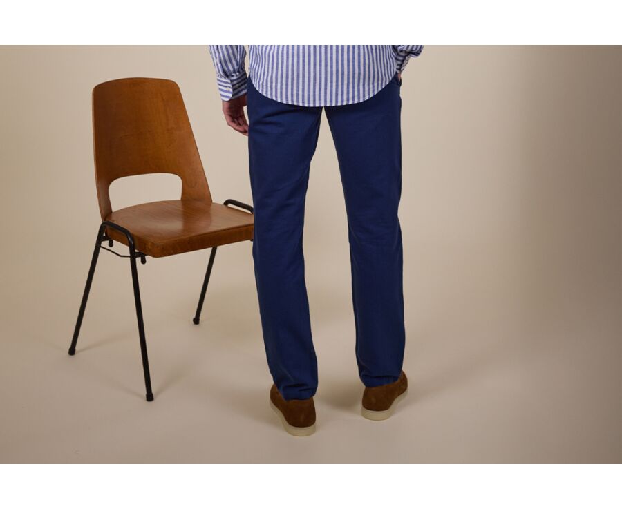 Pantalon chino homme Indigo - KASEY