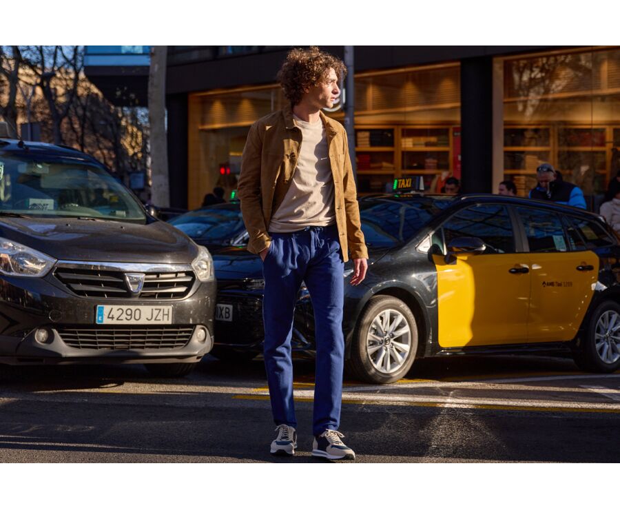 Pantalon chino homme Indigo - KASEY