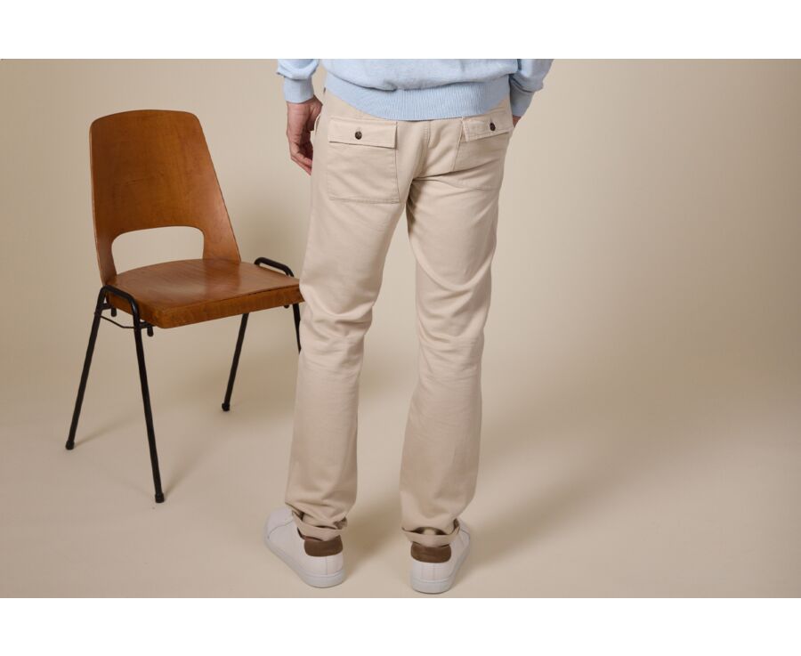 Pantalon chino homme Ficelle - KELVIN