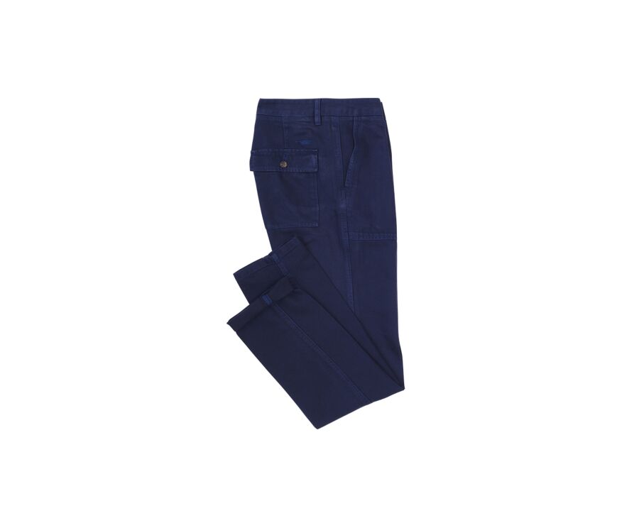 Pantalon chino homme Bleu Navy - KELVIN