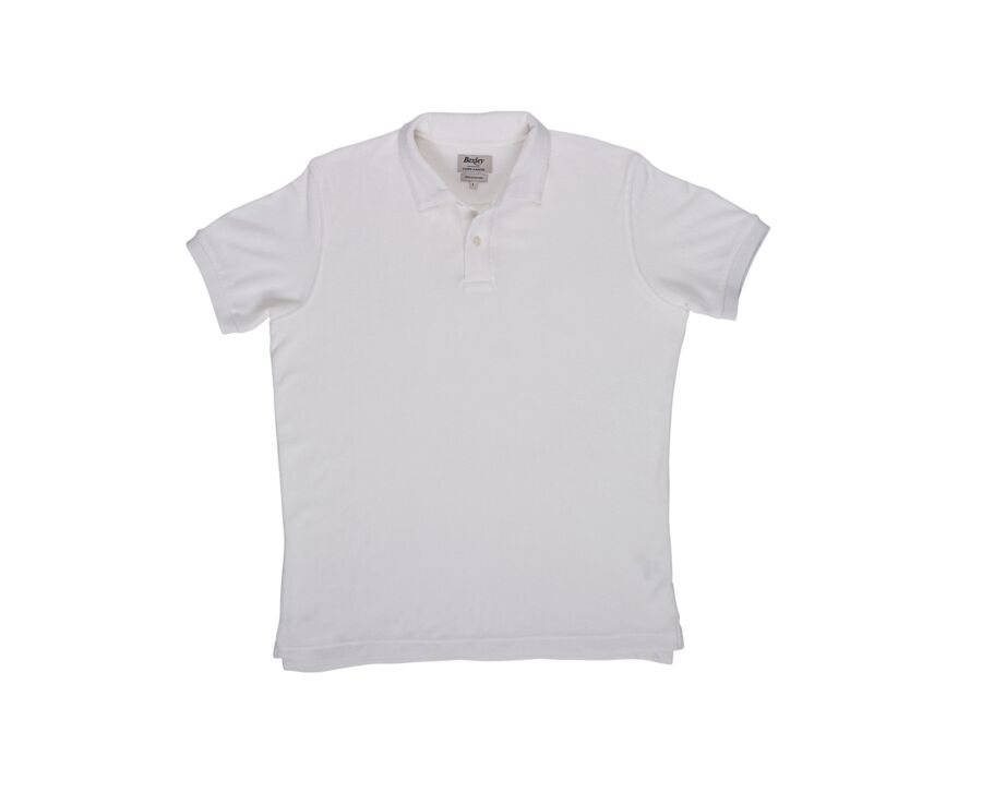 Polo homme Ecru - Finition lavée - ANDRIAN II