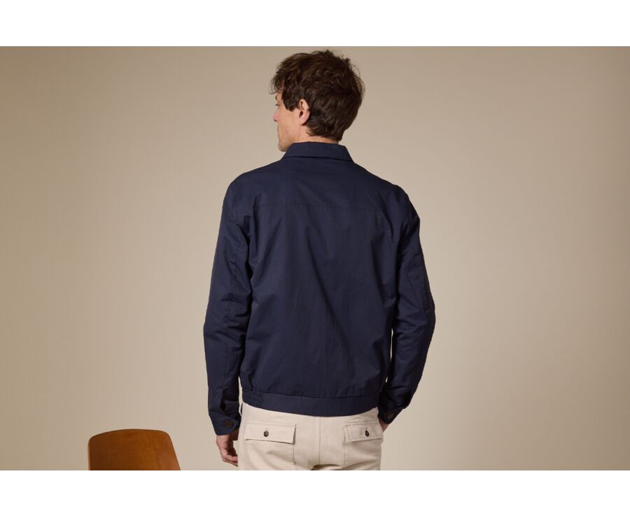 Blouson déperlant homme mi-saison Navy - ORLAND