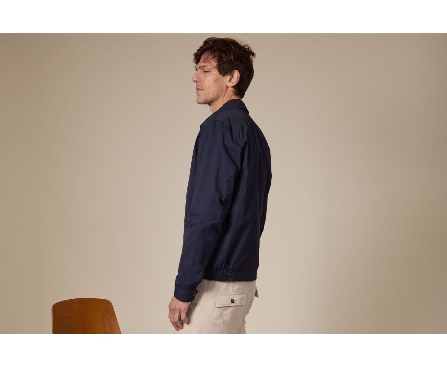 Blouson déperlant homme mi-saison Navy - ORLAND