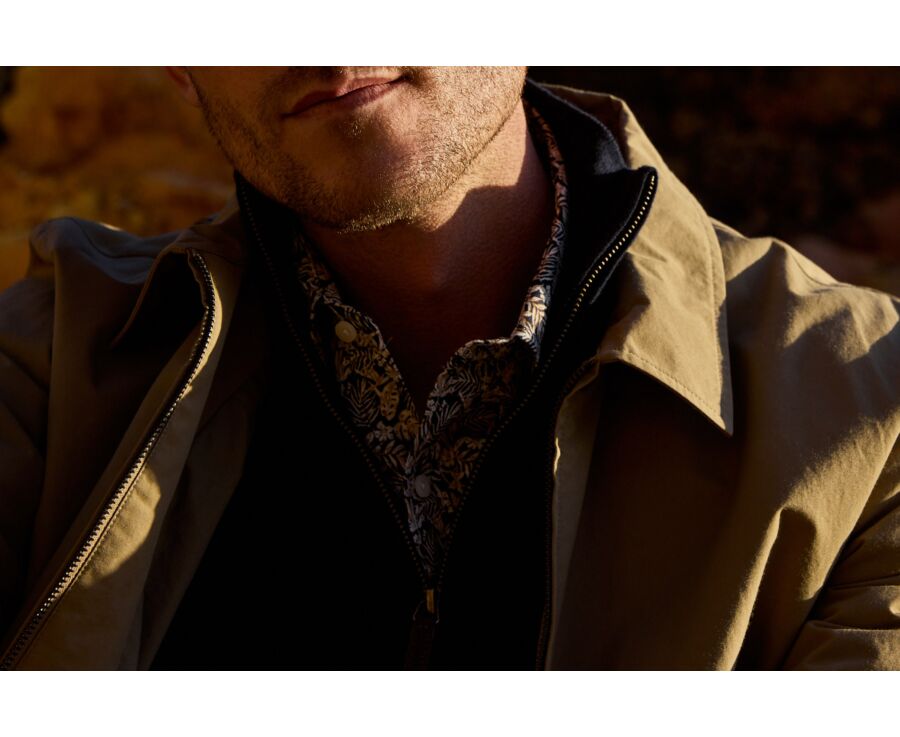 Blouson déperlant homme mi-saison Beige Foncé - ORLAND