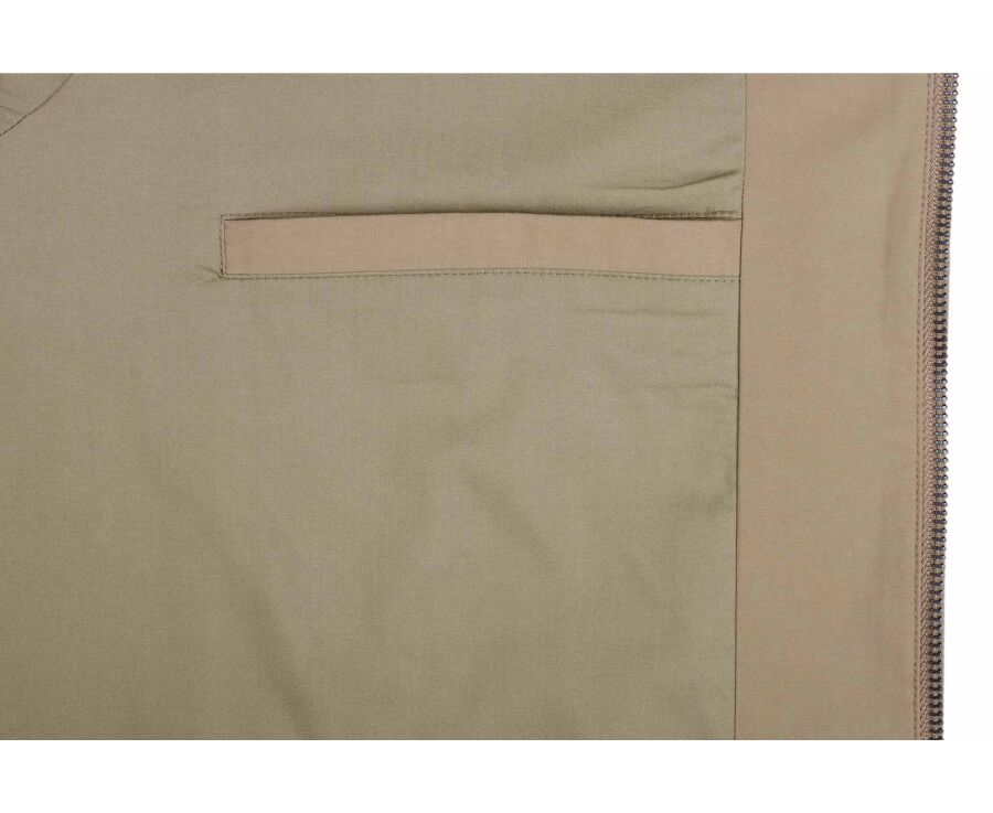 Blouson déperlant homme mi-saison Beige Foncé - ORLAND