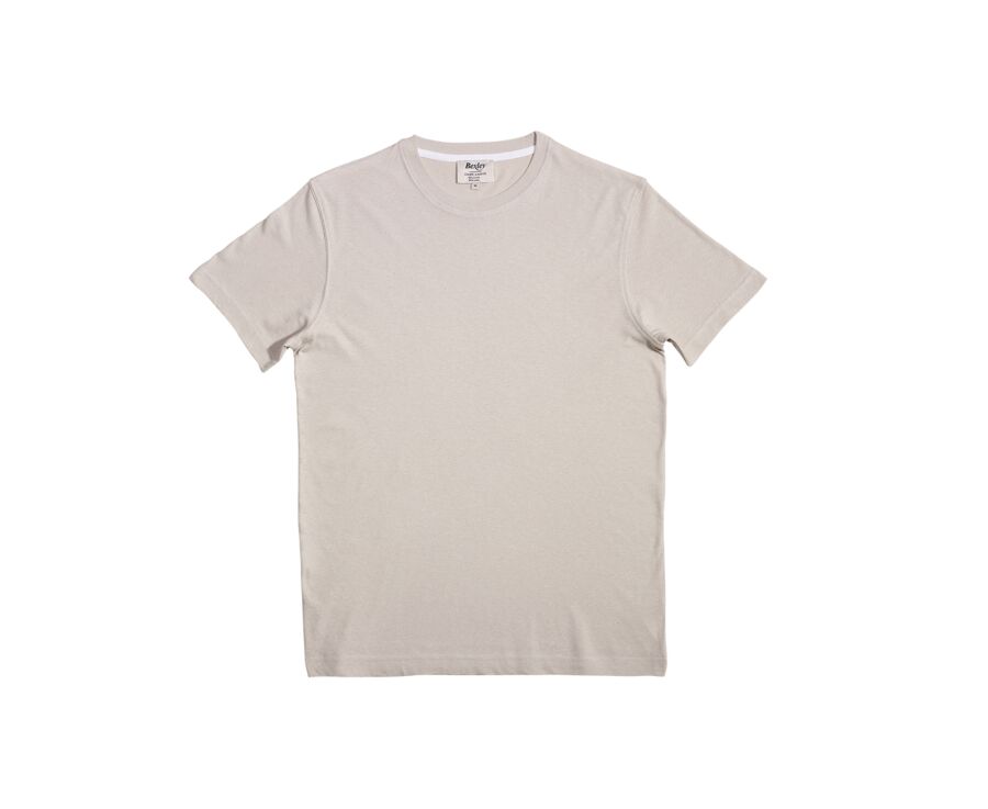 Tee-shirt Coton/Lin - Greige - ENIAS
