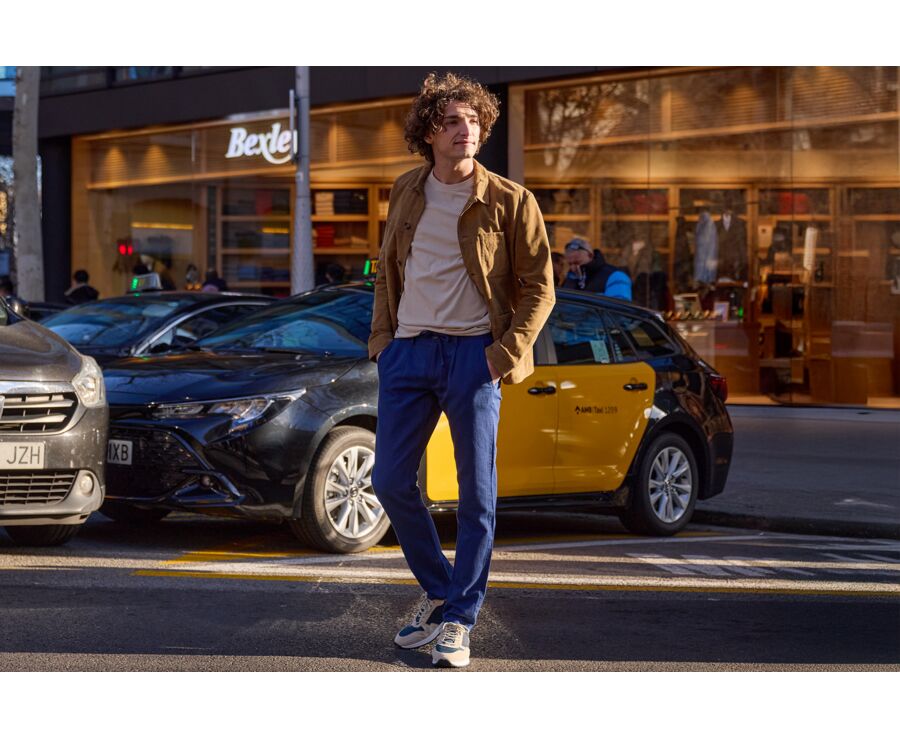 Tee-shirt Coton/Lin - Greige - ENIAS