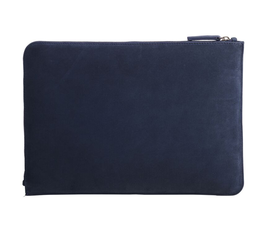Pochette ordinateur Velours Navy - HERRINGTON
