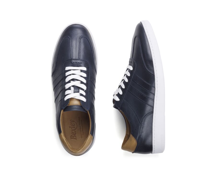Sneakers homme cuir Navy - VERONA