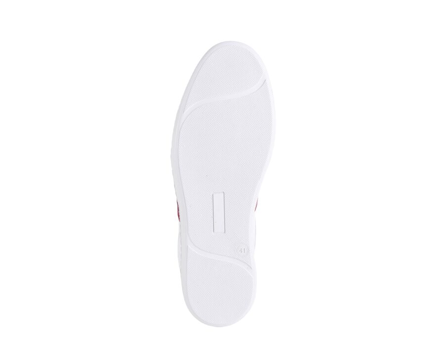 Sneakers homme Blanc Vert et Rouge - VERONA