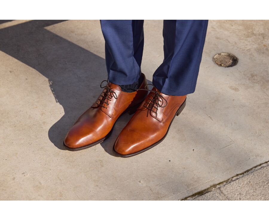 Derbies homme - Gold Patiné - MIDFORD