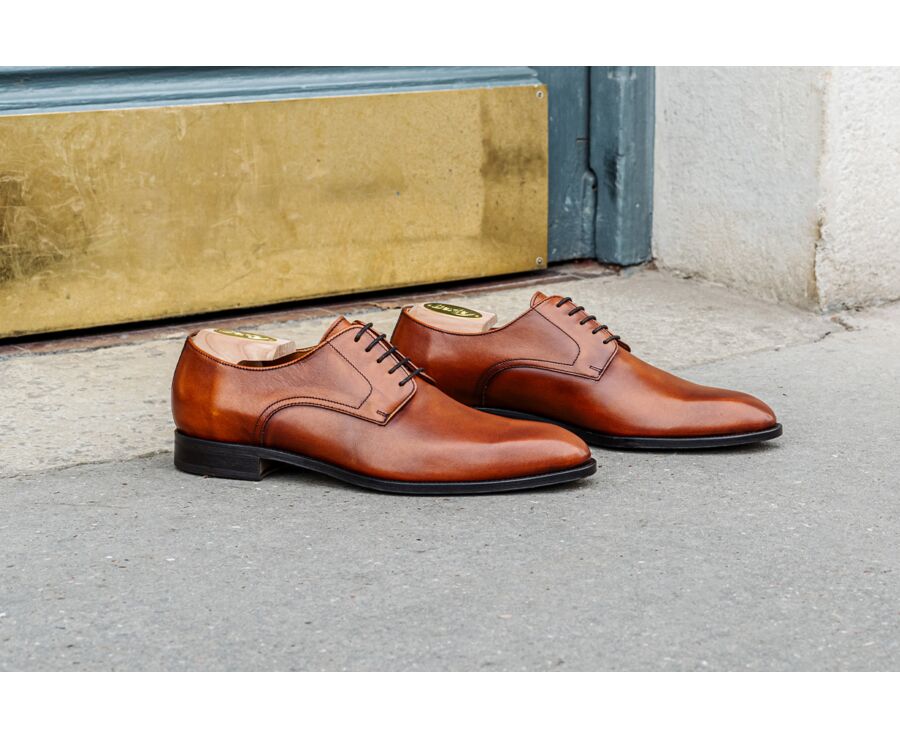 Derbies homme - Gold Patiné - MIDFORD
