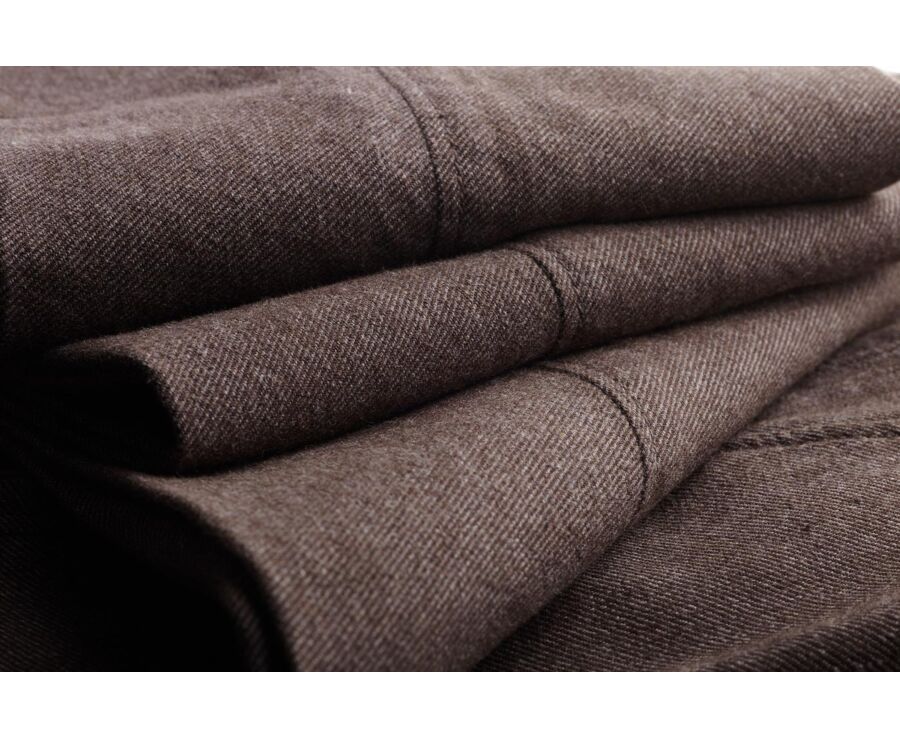 Pantalon Chino Homme - Chocolat Chiné - NEIL