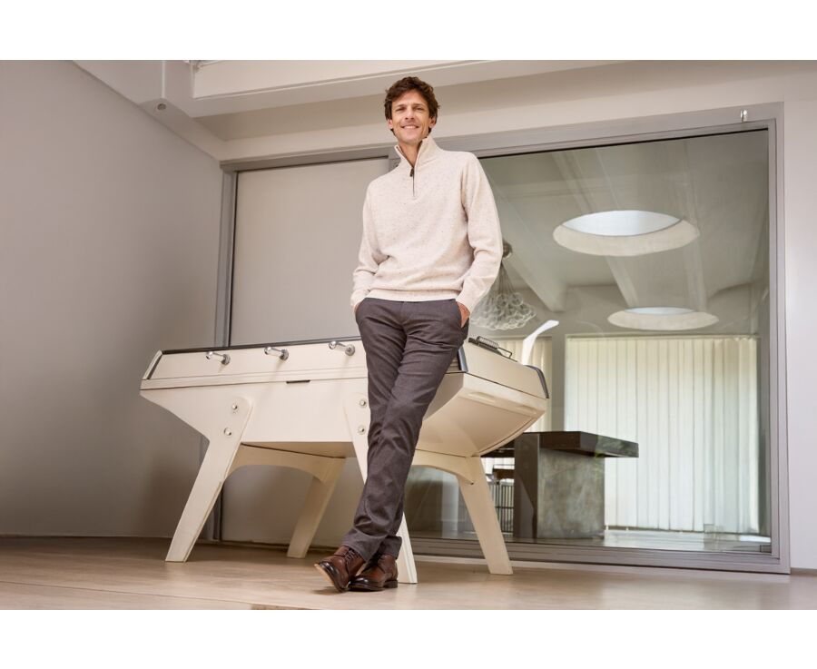 Chino Homme - Chevron Chocolat - JORDEN