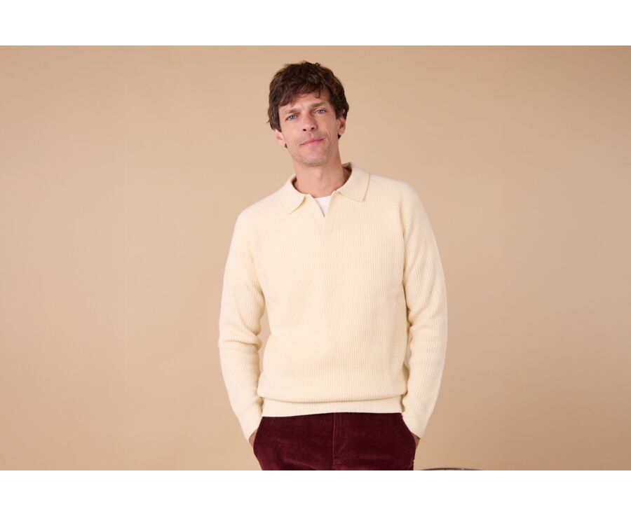 Pull Homme - Ecru  - BRENNEN