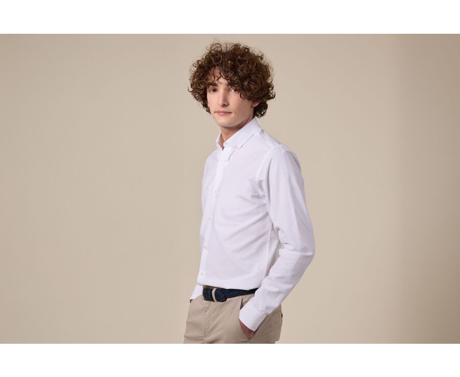 Chemise Oxford homme - Blanc - BRADFORD III
