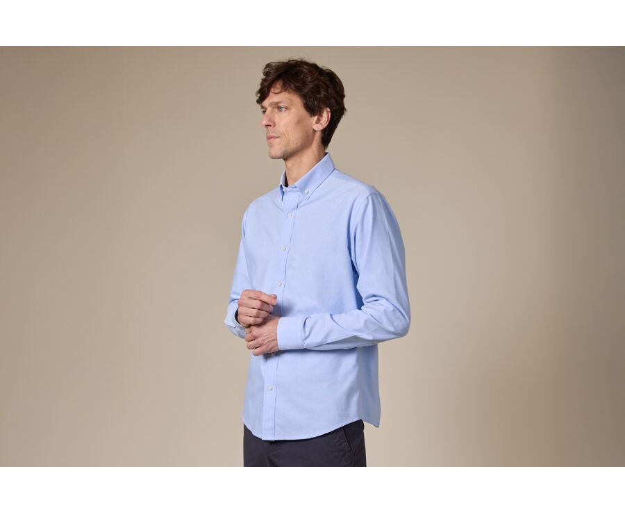 Chemise Oxford homme - Bleu Ciel - BRADFORD III