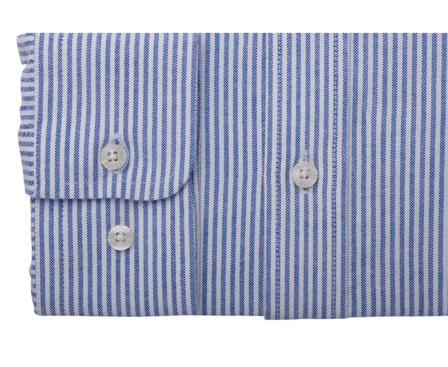 Chemise Oxford homme - Navy Et Blanc - BRADFORD III