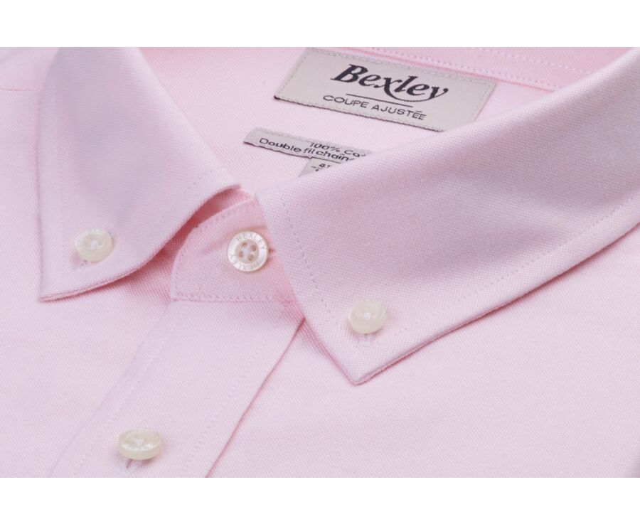Chemise Oxford homme - Rose - BRADFORD III