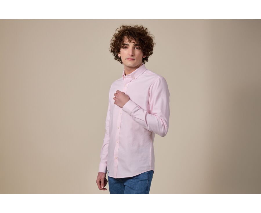 Chemise Oxford homme - Rose - BRADFORD III