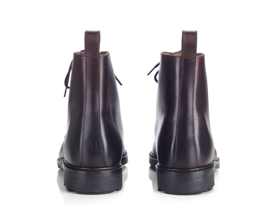 Derby boots homme - Chocolat - HUDSON HIGH GOMME COUNTRY