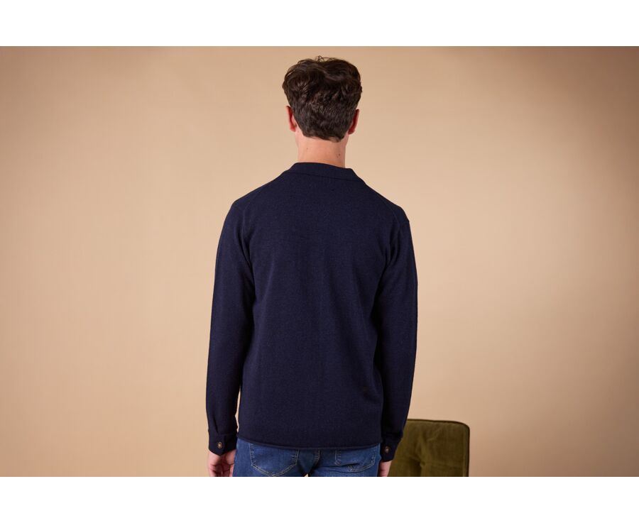 Surchemise en Maille - Marine - WARRICK