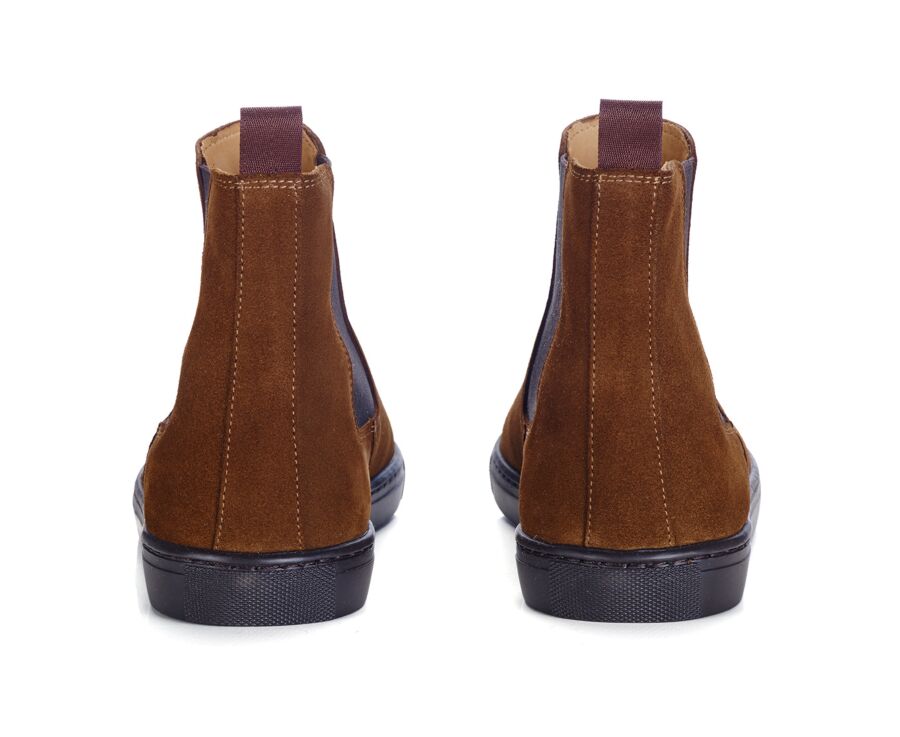 Chelsea Sneakers Boots - Velours Chamois - NATURI