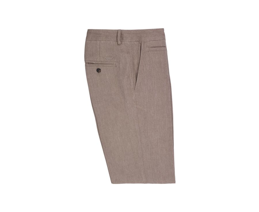 Pantalon chino homme Chevron Kaki Clair - KERYLL