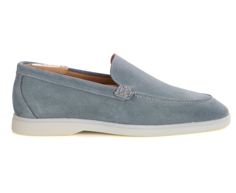 Mocassin homme - Velours Eucalyptus - MANASOTA III