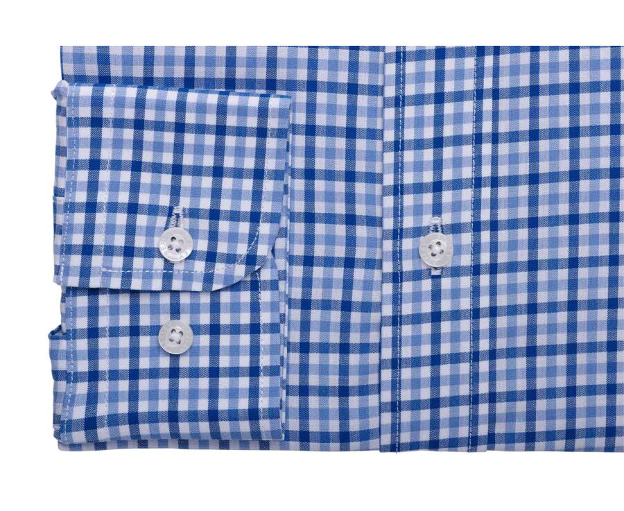 Chemise Popeline homme - Bleu Et Bleu Ciel - VALANCE