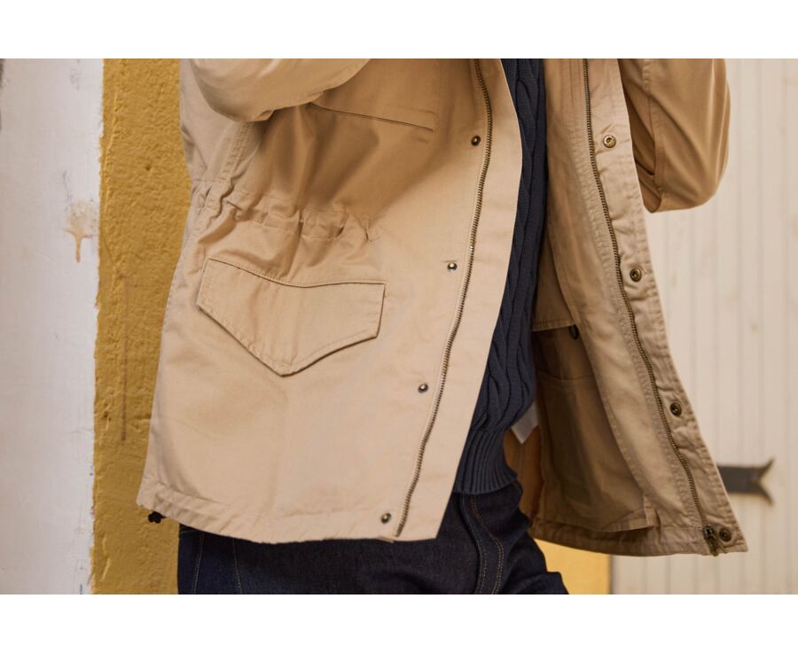 Veste de combat Beige - Finition lavée - RUFINIEN II