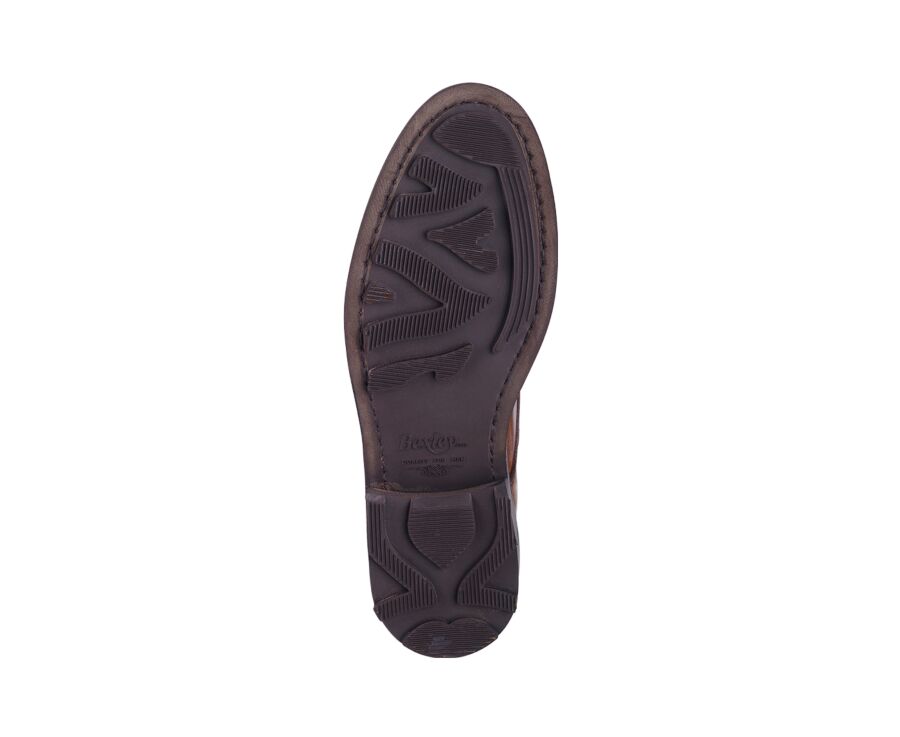 Derby boots homme - Cognac - HUDSON HIGH GOMME COUNTRY