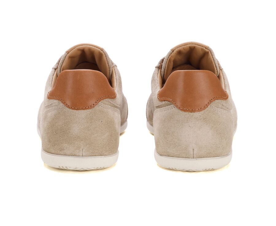 Sneakers homme - Velours Beige - TARILTA