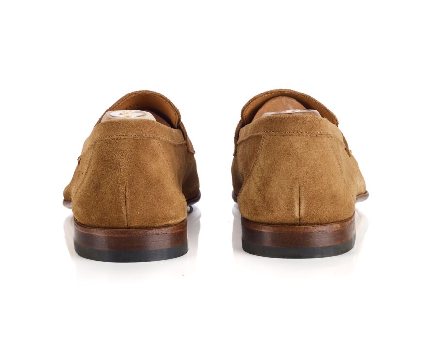 Mocassin homme - Velours Tabac - FINERO