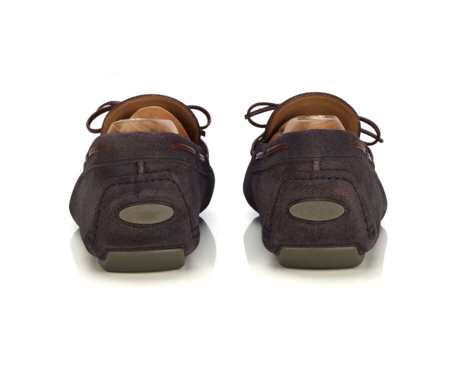 Mocassin Homme en Velours Charbon  - FLAGAMI II