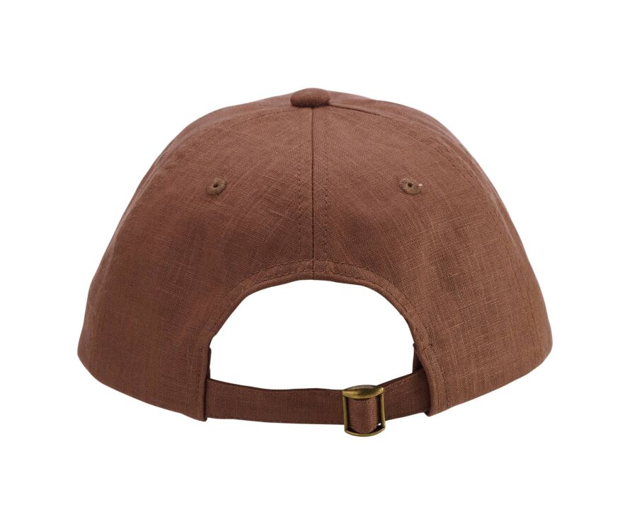 Casquette homme en Lin Havane - BRADWELL II