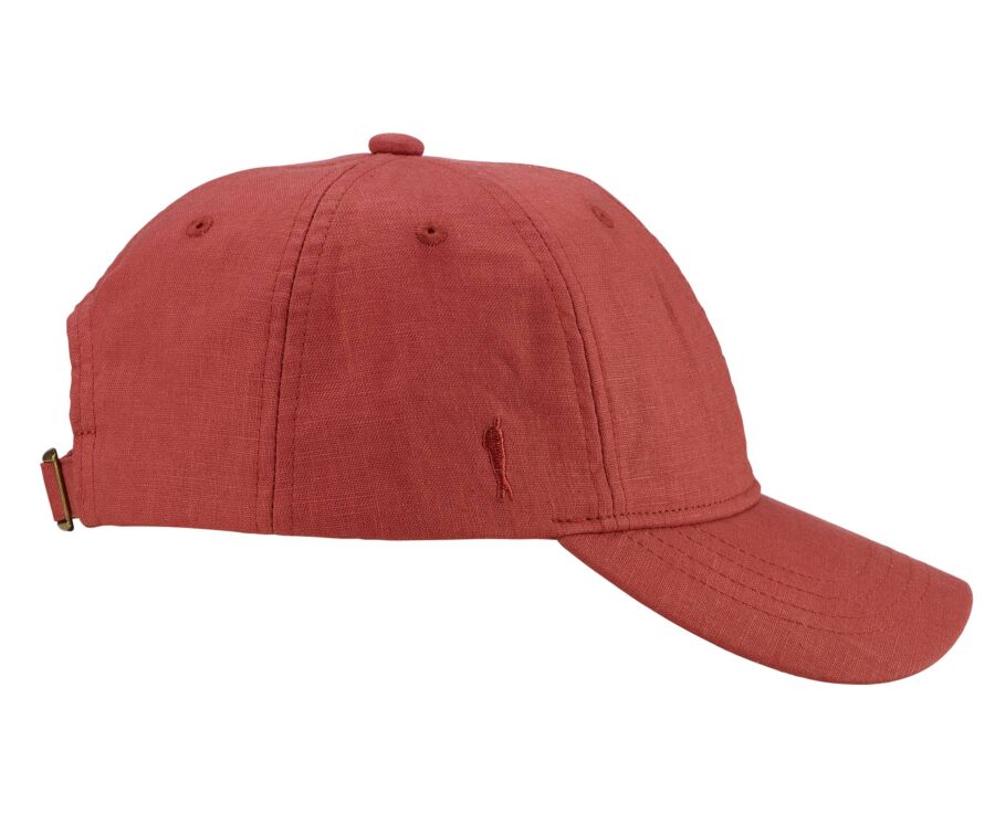 Casquette homme en Lin Corail - BRADWELL II