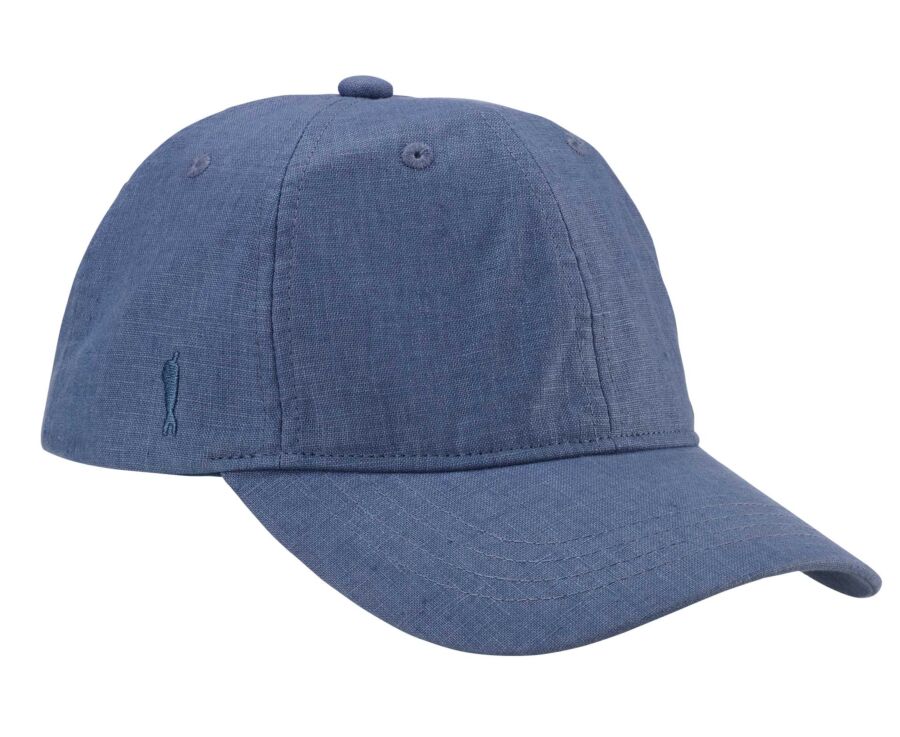 Casquette homme en Lin Bleu Acier - BRADWELL II