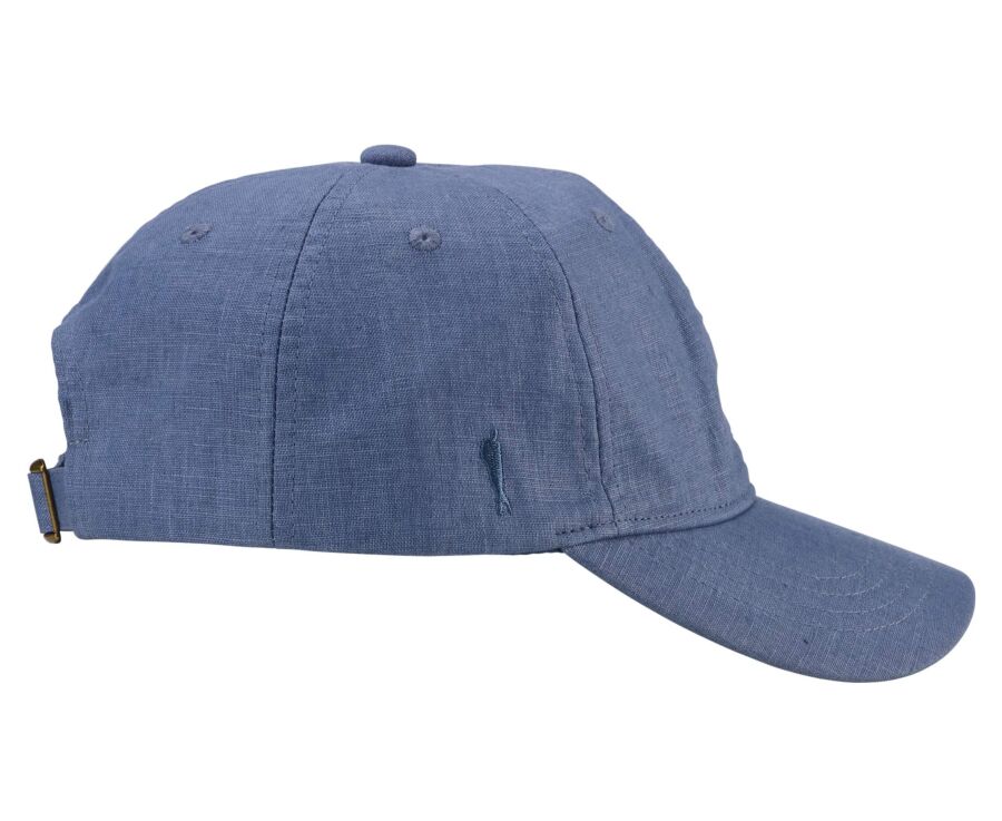 Casquette homme en Lin Bleu Acier - BRADWELL II