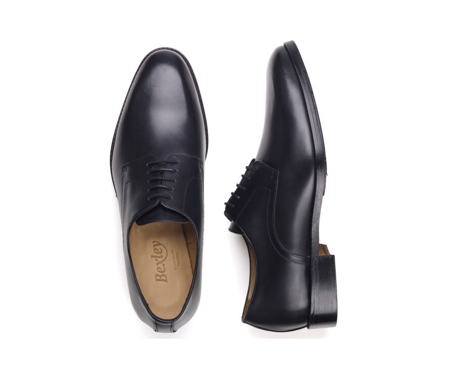 Derby homme noir en cuir - MIDFORD PATIN