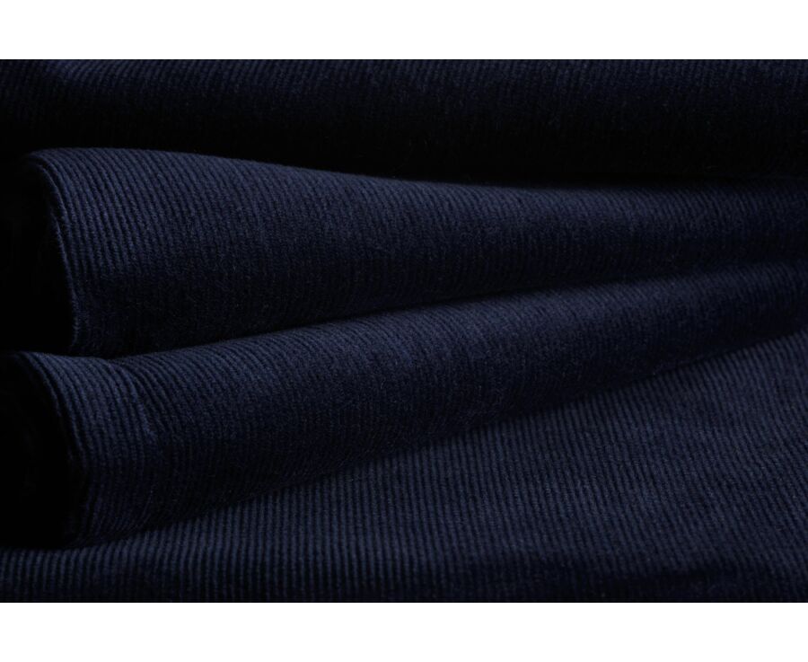 Pantalon chino homme navy en velours milleraies - NOLAS