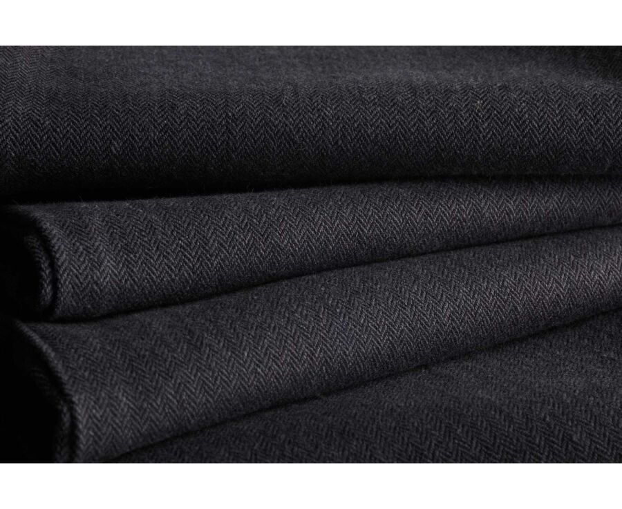 Pantalon chino homme à chevrons anthracite - KENYON