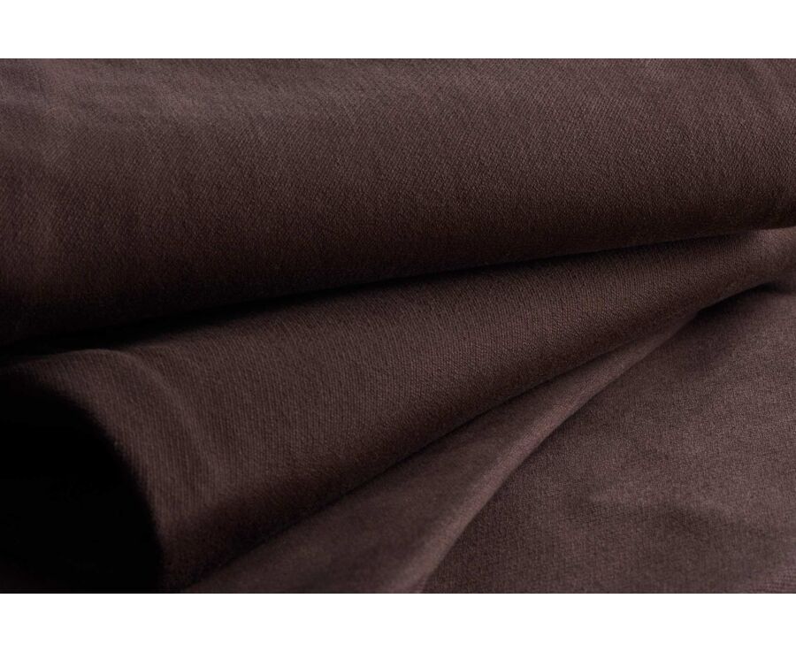 Pantalon chino homme chocolat foncé en dobby - NILAN