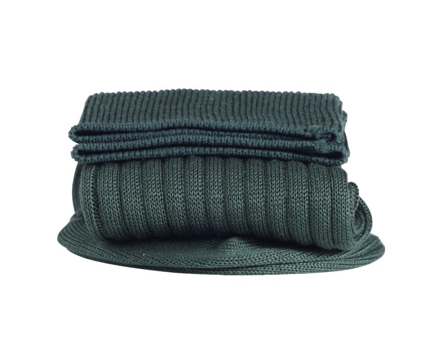 Chaussettes ville homme fil d’Écosse Vert