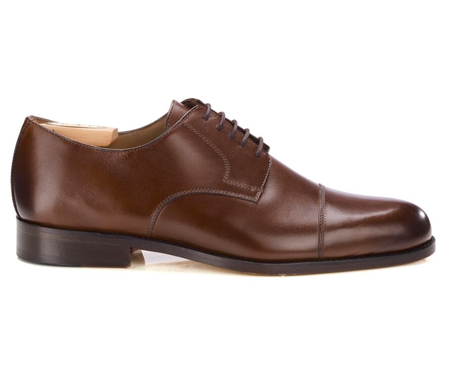 Derbies homme Châtaigne Semelle en Cuir - MAYFAIR